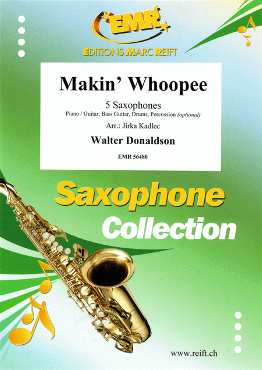 Makin' Whoopee Makin' Whoopee Saxophone Quintet scores gallery preview page 1