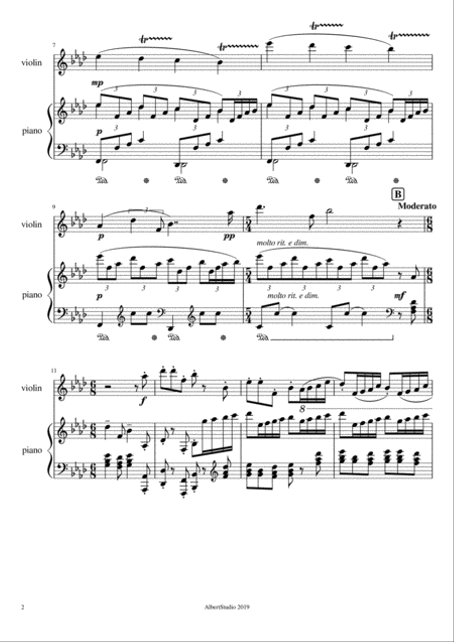 Conversation Conversation Violin Solo scores gallery preview page 2