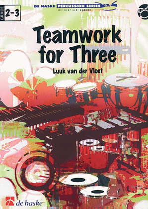 Book cover for Teamwork for Three Percussion Ensemble