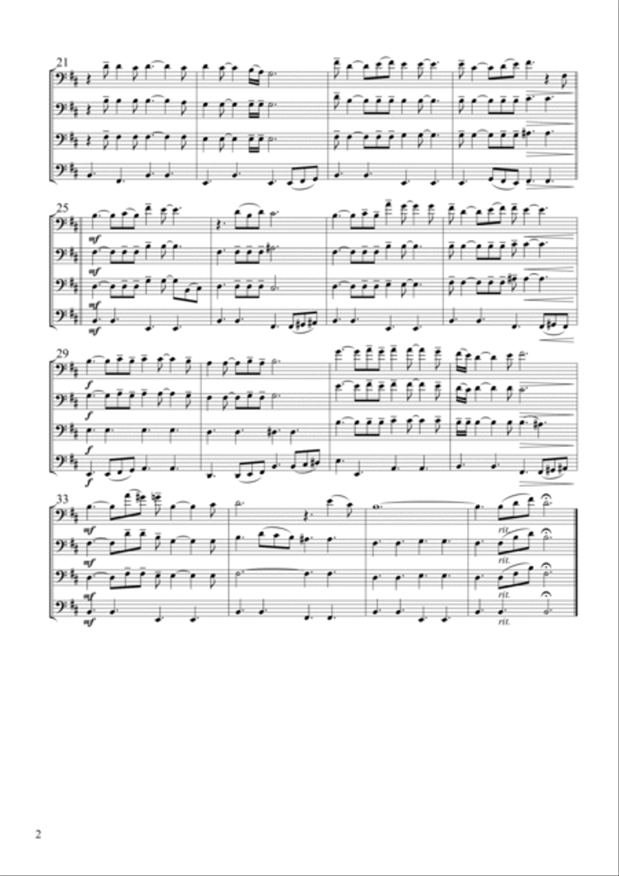 Greenfields Greenfields Brass Quartet scores gallery preview page 3