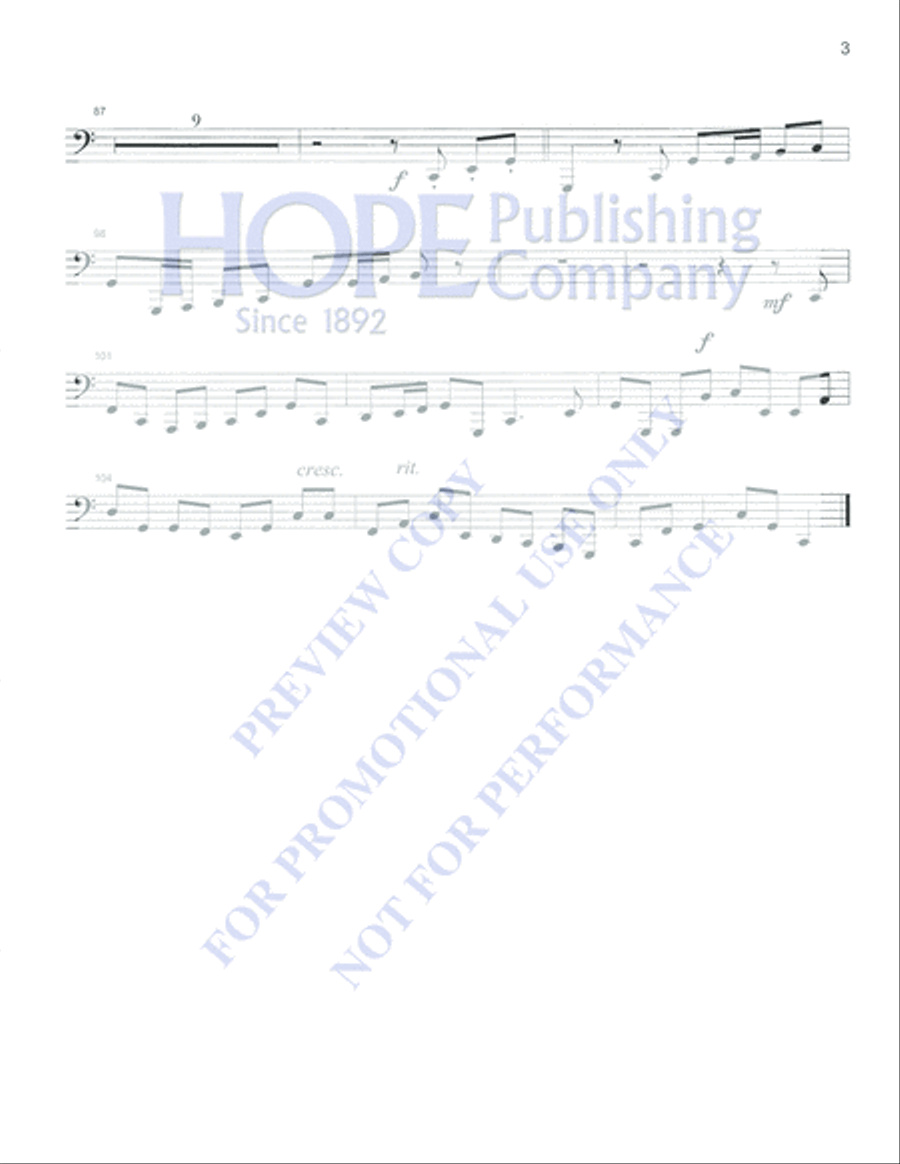 Music for the Royal Fireworks 5-Octaves scores gallery preview page 15