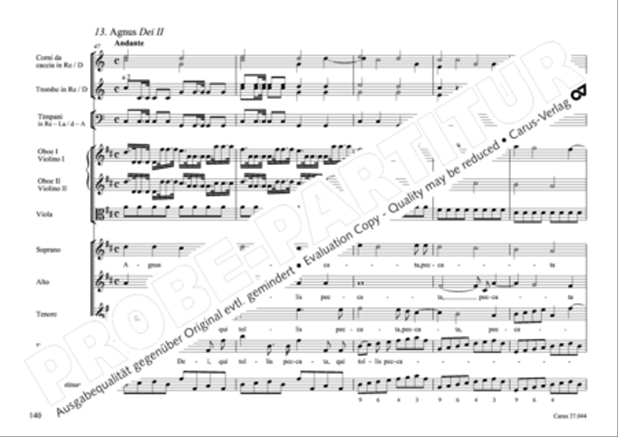 Messa per il Santissimo Natale 4-Part scores gallery preview page 131