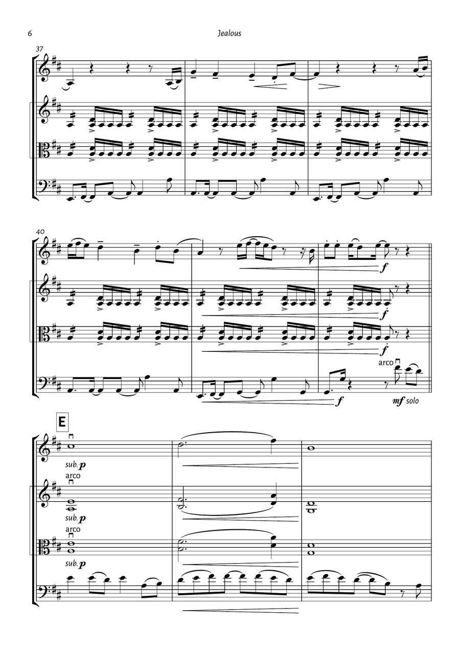 Jealous String Trio scores gallery preview page 6