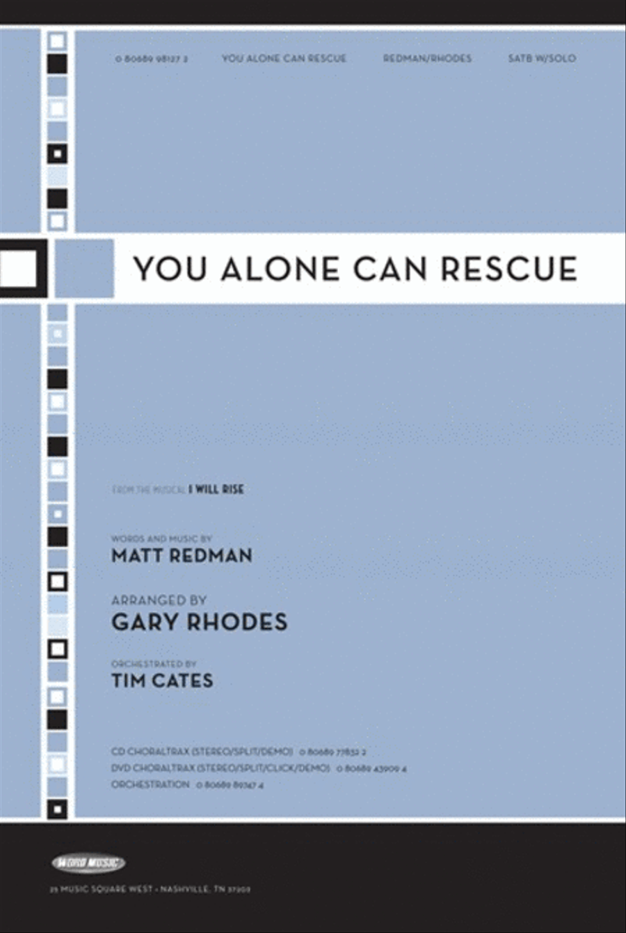 You Alone Can Rescue - Anthem 4-Part scores gallery preview page 1