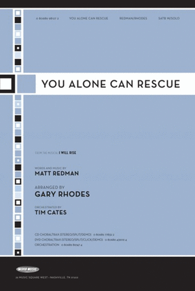 Book cover for You Alone Can Rescue - Anthem