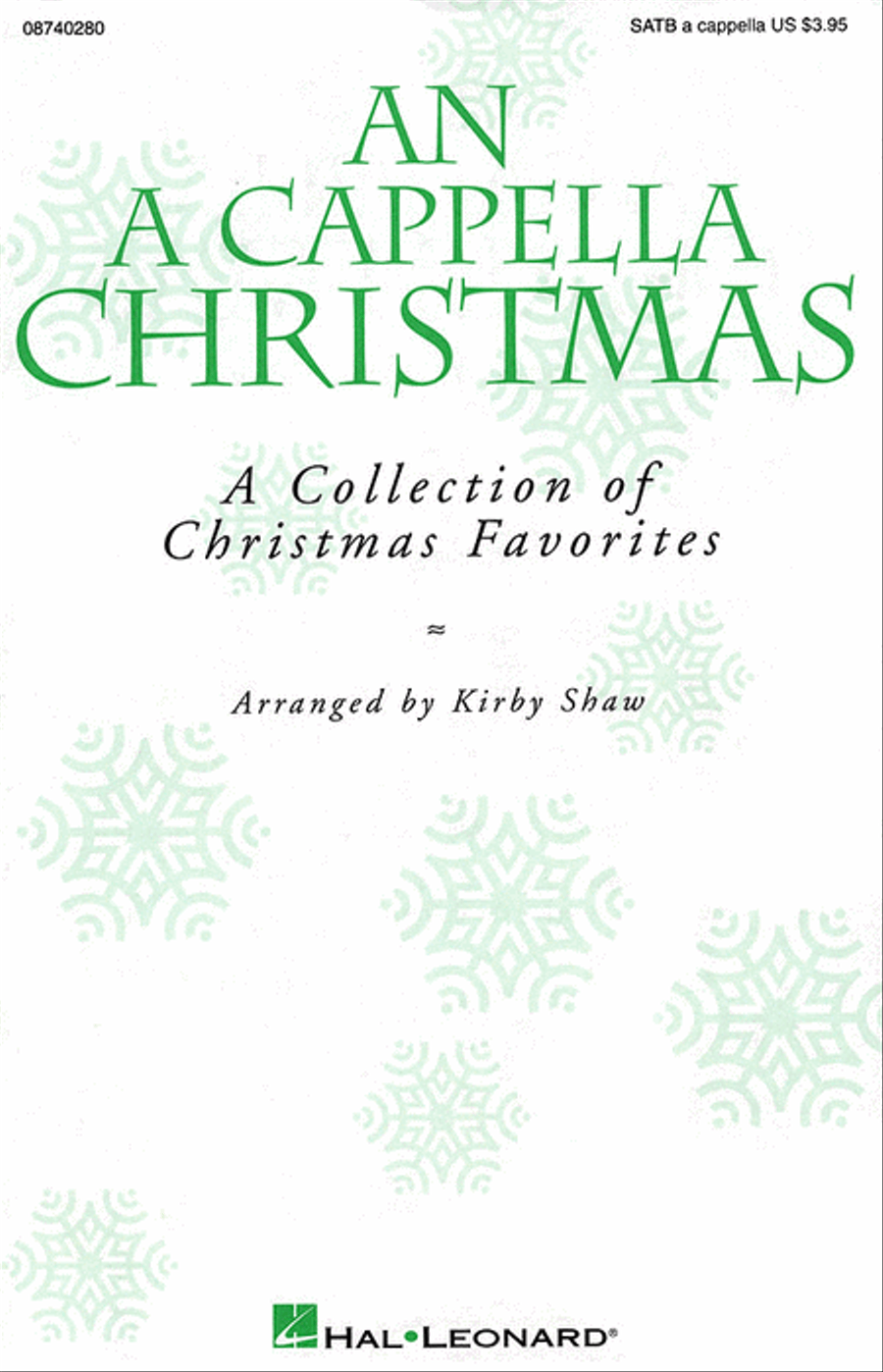 An A Cappella Christmas 4-Part scores gallery preview page 1