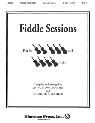 Book cover for Fiddle Sessions 2-4 Violins