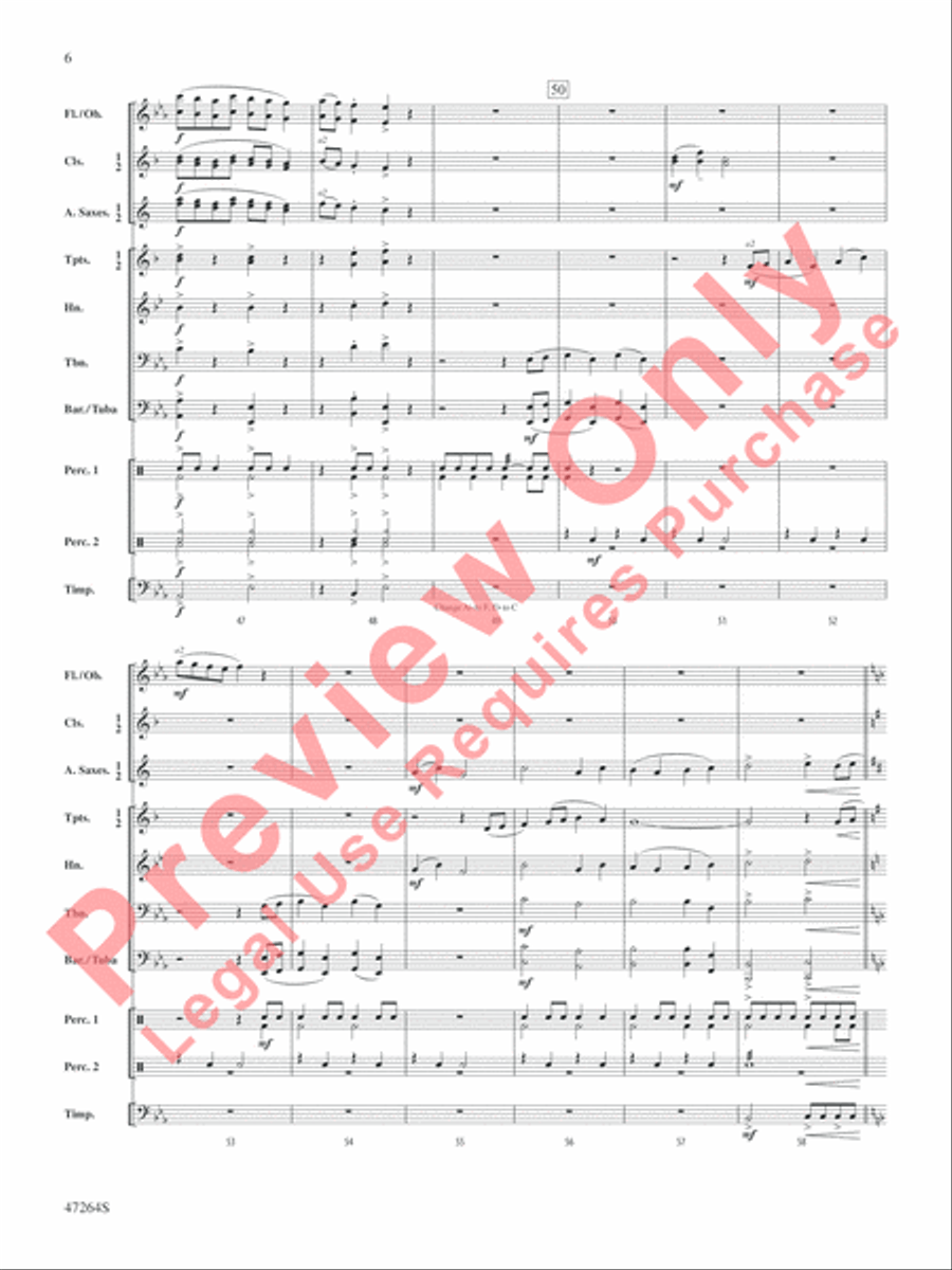 Stumptown Stomp Concert Band scores gallery preview page 7