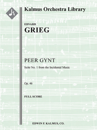 Book cover for Peer Gynt: Suite No. 1, Op. 46