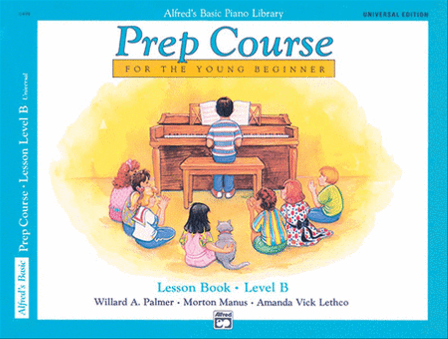 Alfred's Basic Piano Prep Course Lesson Book, Book B Piano Method scores gallery preview page 1