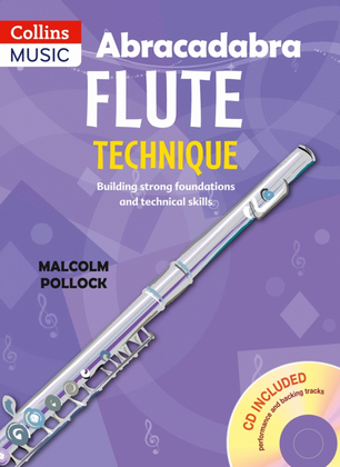 Book cover for Abracadabra Flute Technique Book/CD