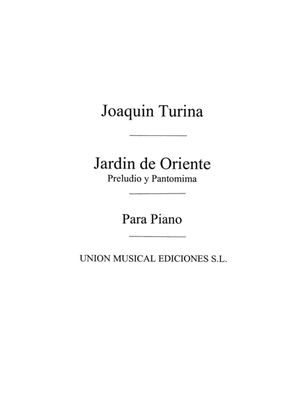 Book cover for Preludio Y Pentomima De Jardin De Oriente Op.25