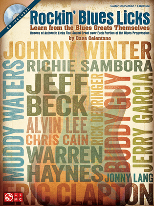 Book cover for Rockin' Blues Licks