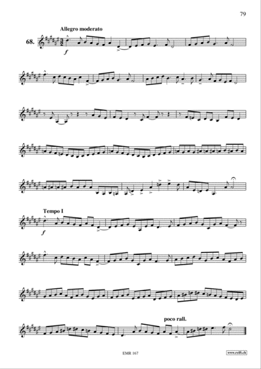 70 Studies Cornet scores gallery preview page 27