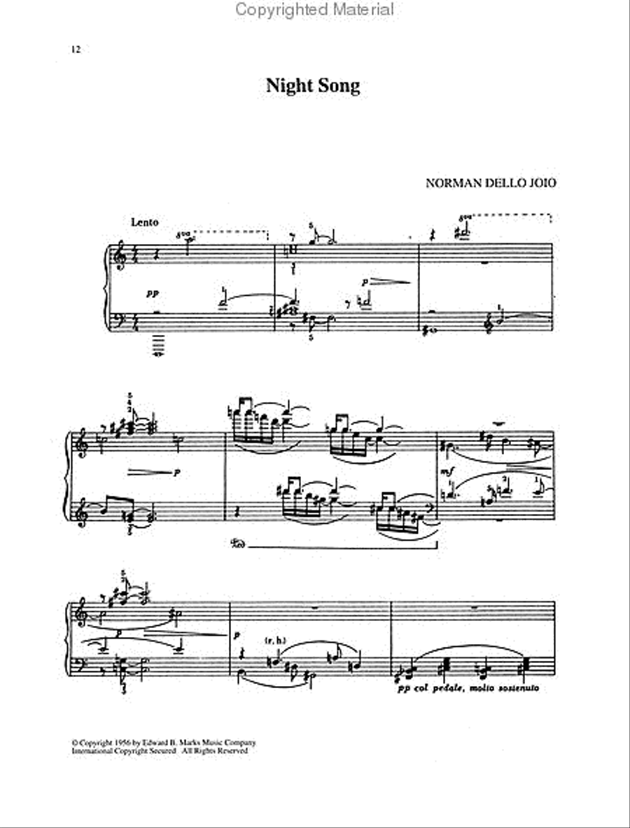 American Composers of the 20th Century Piano Solo scores gallery preview page 4