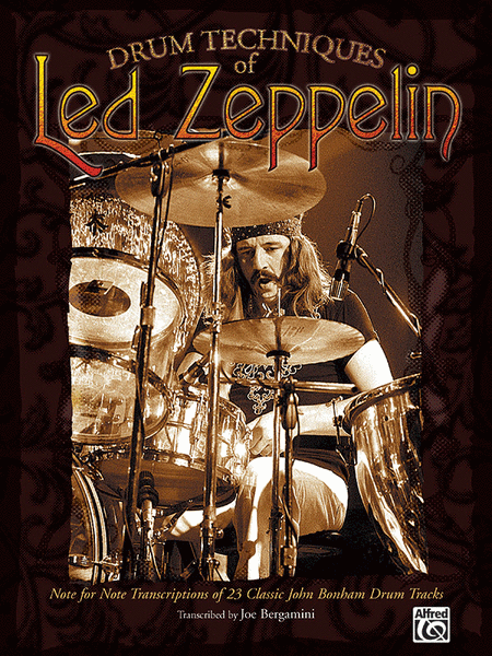 Drum Techniques of Led Zeppelin by Led Zeppelin Drum Set - Sheet Music