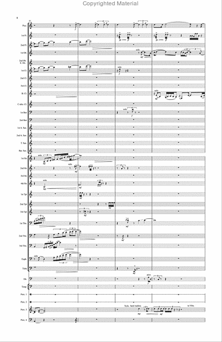 Kizuna Concert Band scores gallery preview page 9