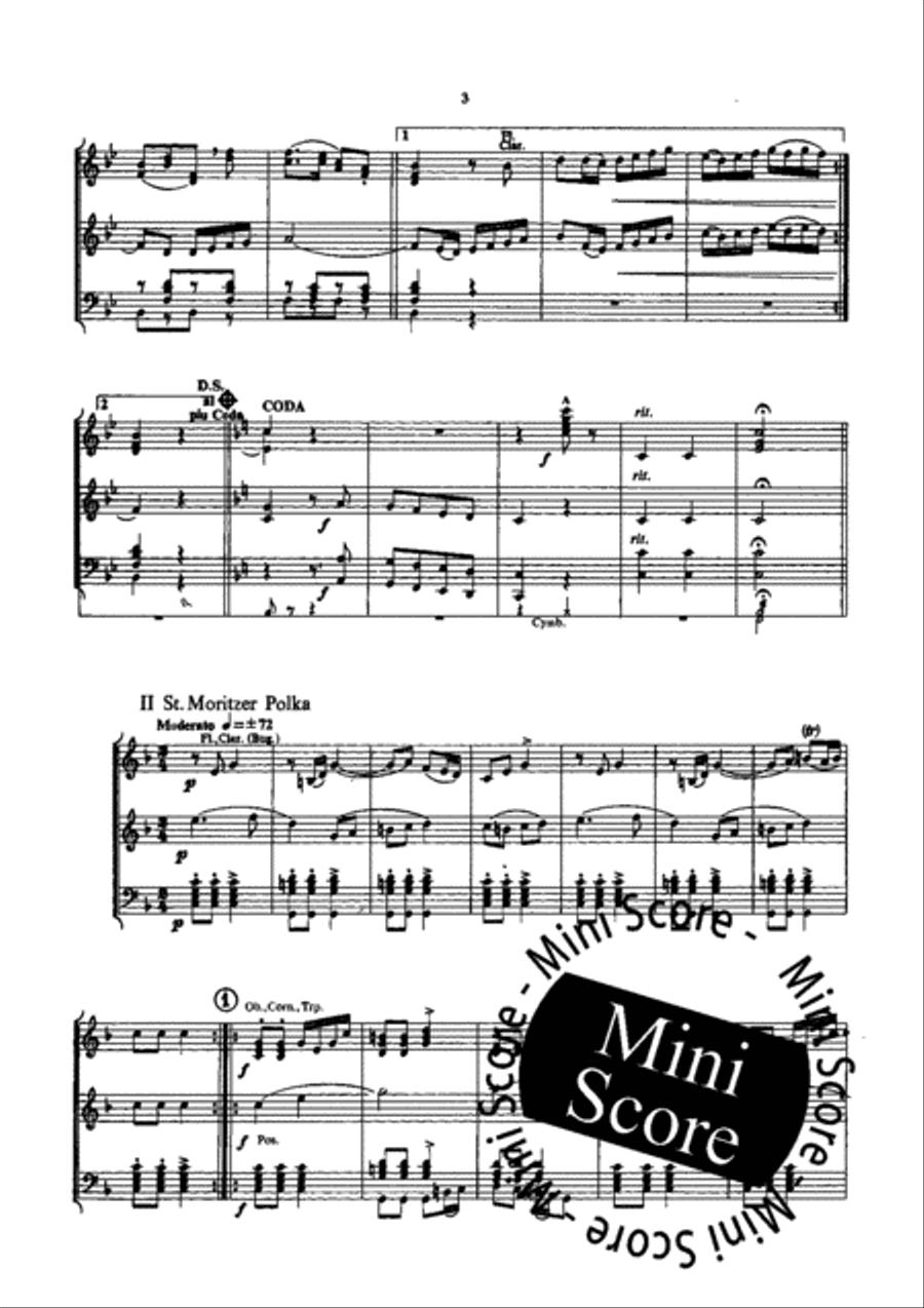 Tanze Aus Graubunden Concert Band scores gallery preview page 6