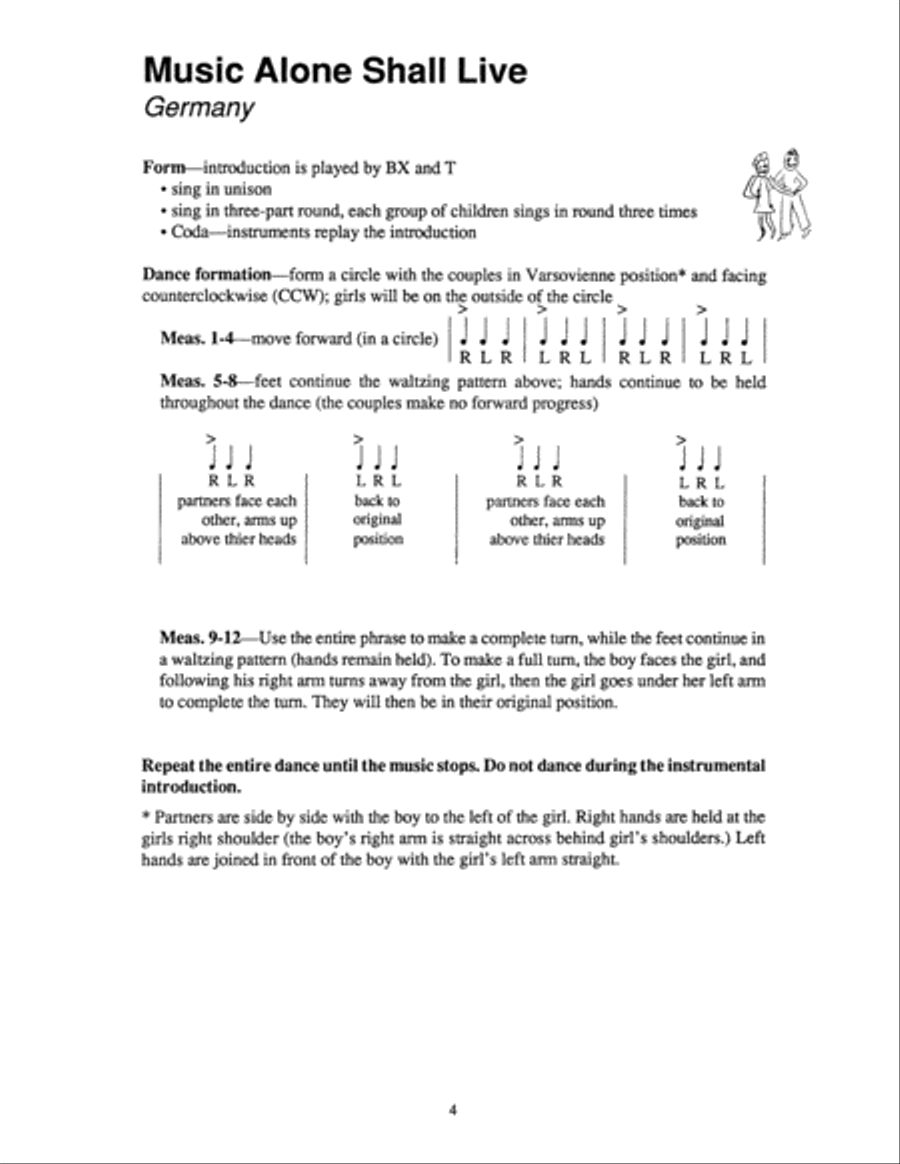 Dance for the Children of One Earth Unison Choir scores gallery preview page 3
