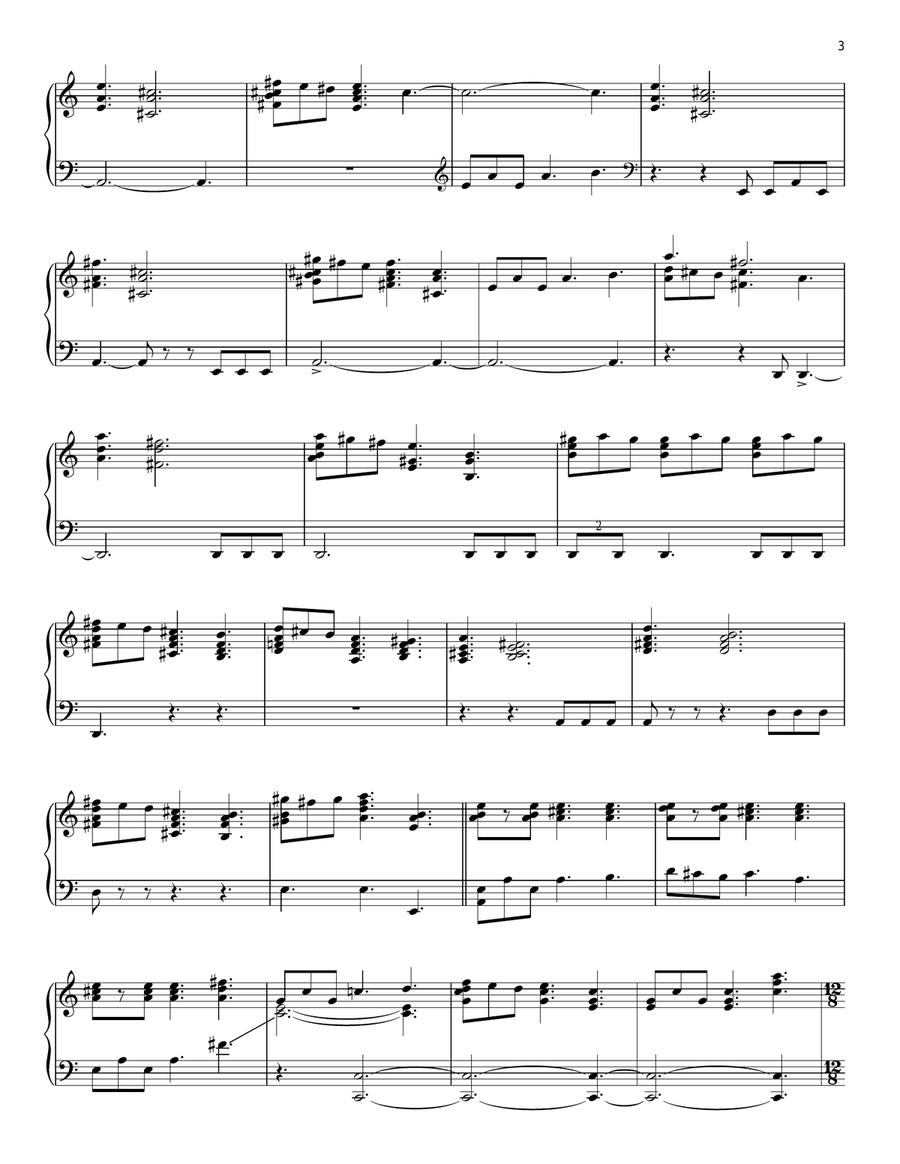 Flight To Neverland Piano Solo scores gallery preview page 3