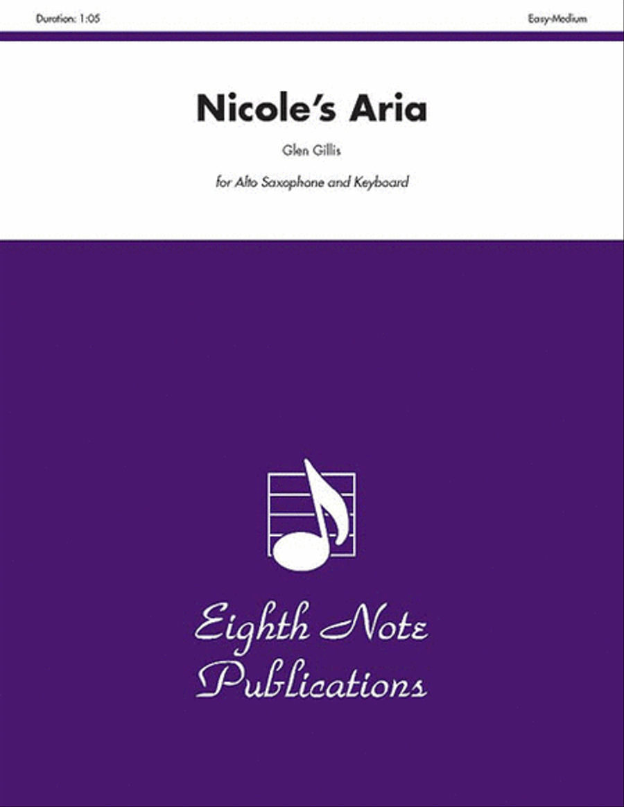 Nicole's Aria Small Ensemble scores gallery preview page 1