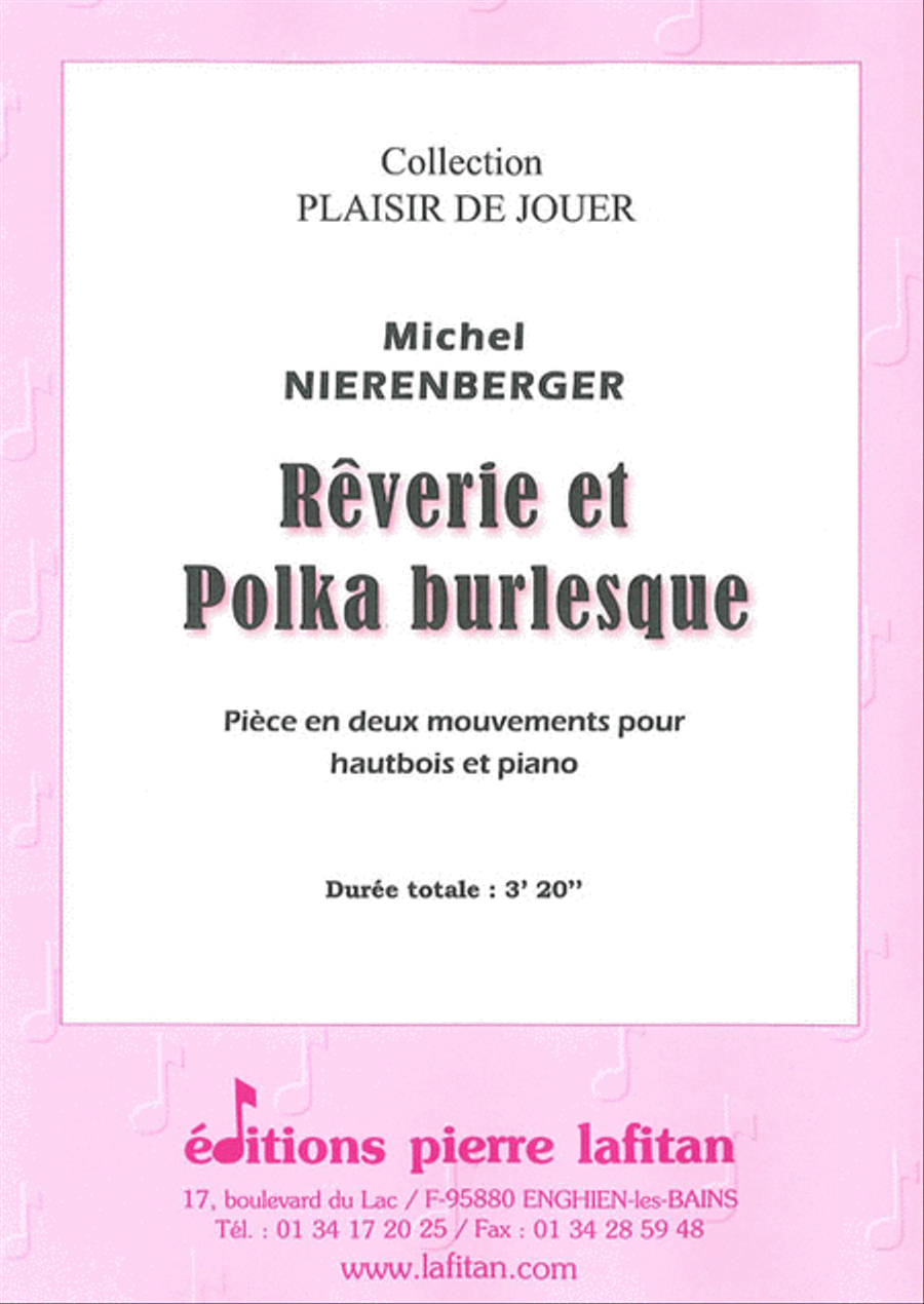 Rêverie et Polka Burlesque Piano Accompaniment scores gallery preview page 1