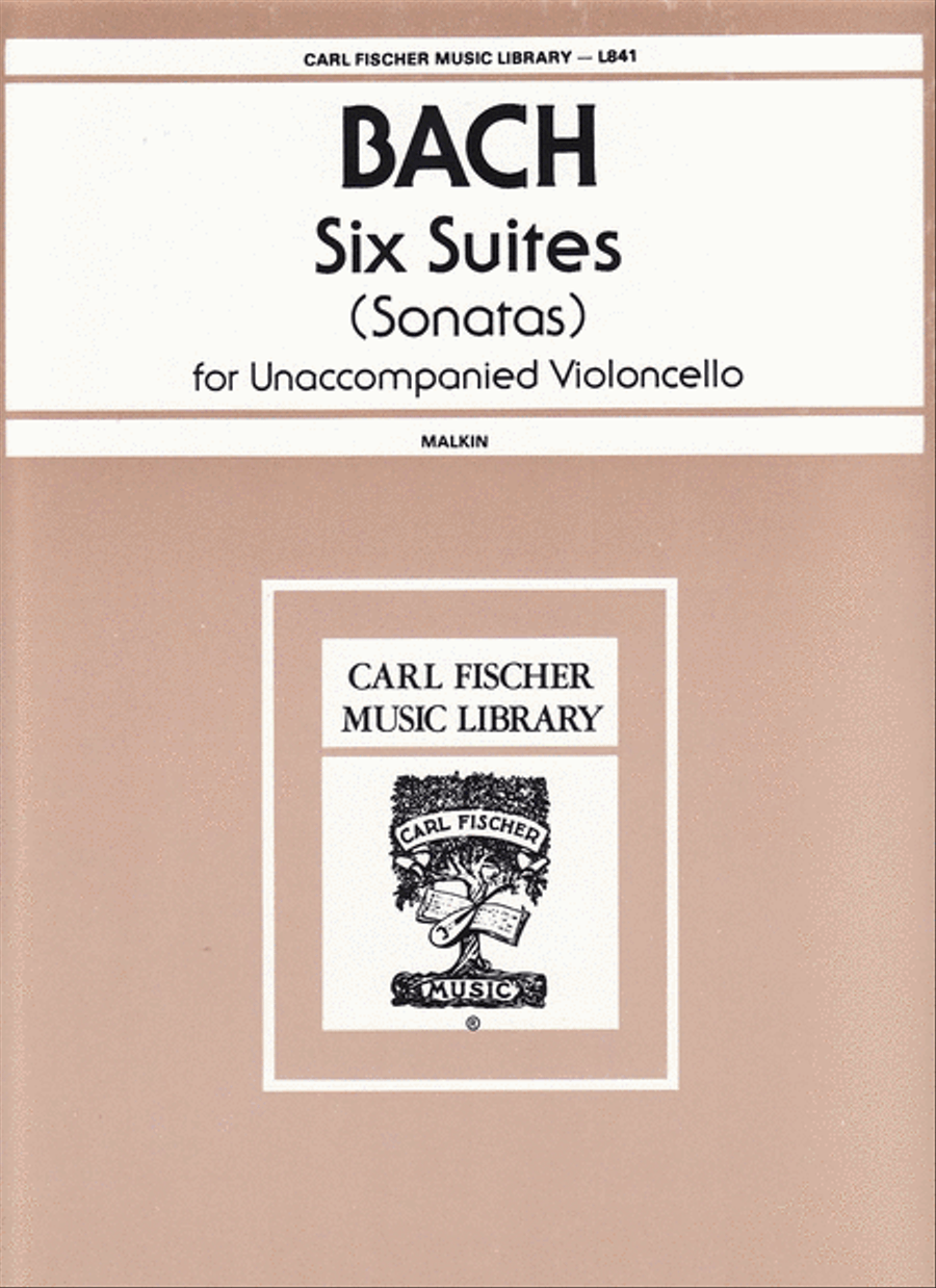 Six Suites Cello Solo scores gallery preview page 1