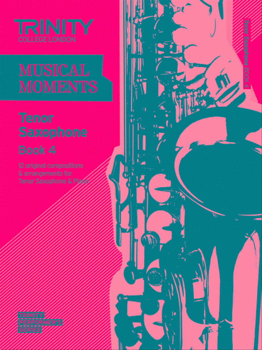 Musical Moments Tenor Saxophone book 4 (accompanied repertoire) Tenor Saxophone scores gallery preview page 1