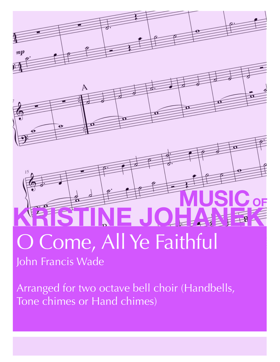 O Come, All Ye Faithful (2 octaves. Reproducible) 2-Octaves scores gallery preview page 1