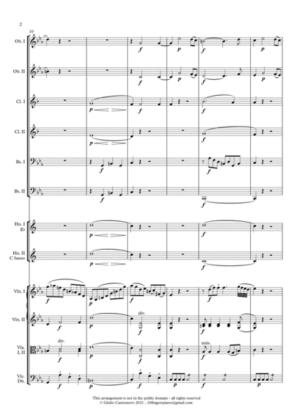 Mozart: Masonic Funeral Music (Maurerische Trauermusik) KV 477 arr. for Standard Classical Orchestra image number null