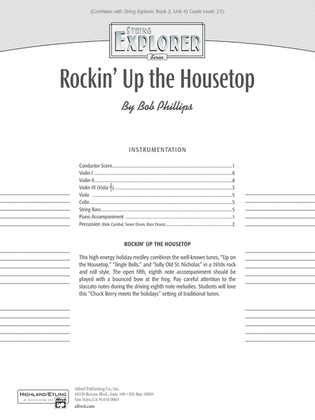 Rockin' Up the Housetop: Score