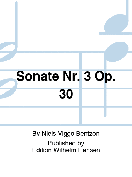 Sonate Nr. 3 Op. 30