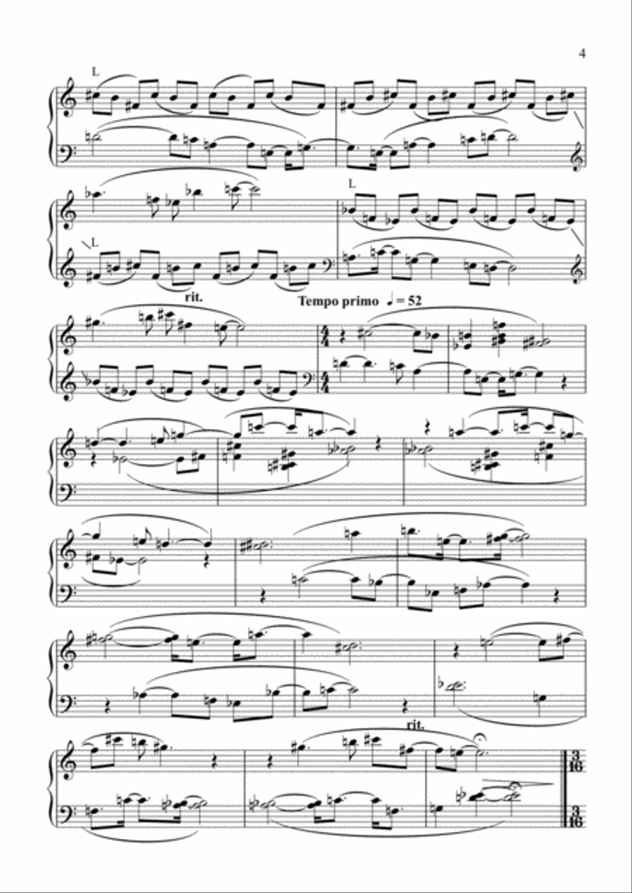 Tangram Piano Solo scores gallery preview page 5