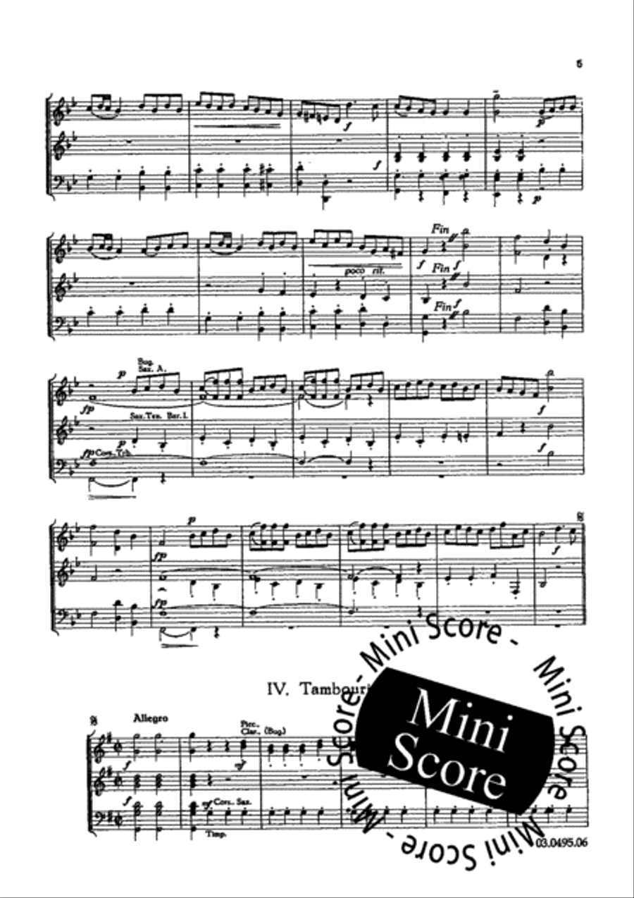 Cephale et Procris Cephale et Procris Fanfare Band scores gallery preview page 9