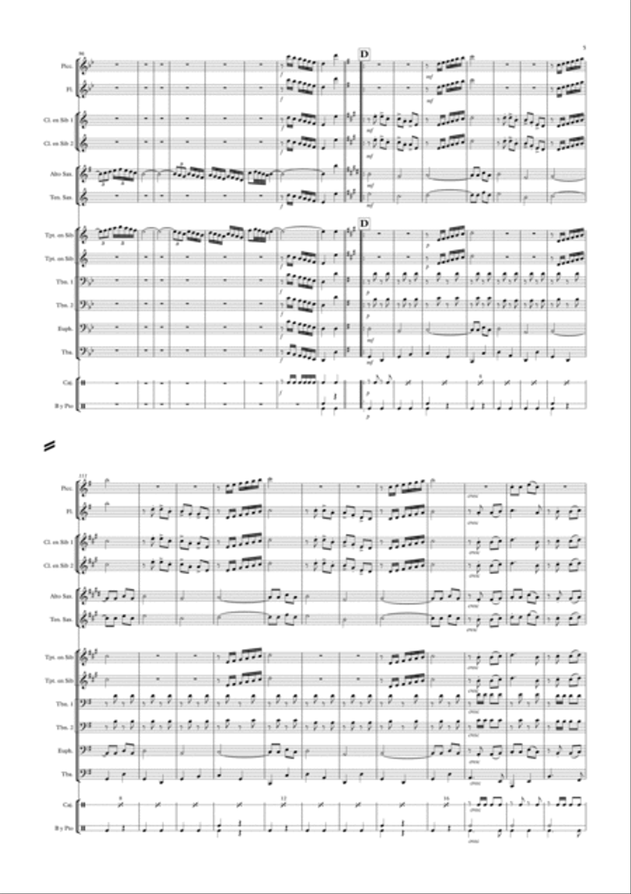 Pepe Requena Pepe Requena Marching Band scores gallery preview page 5
