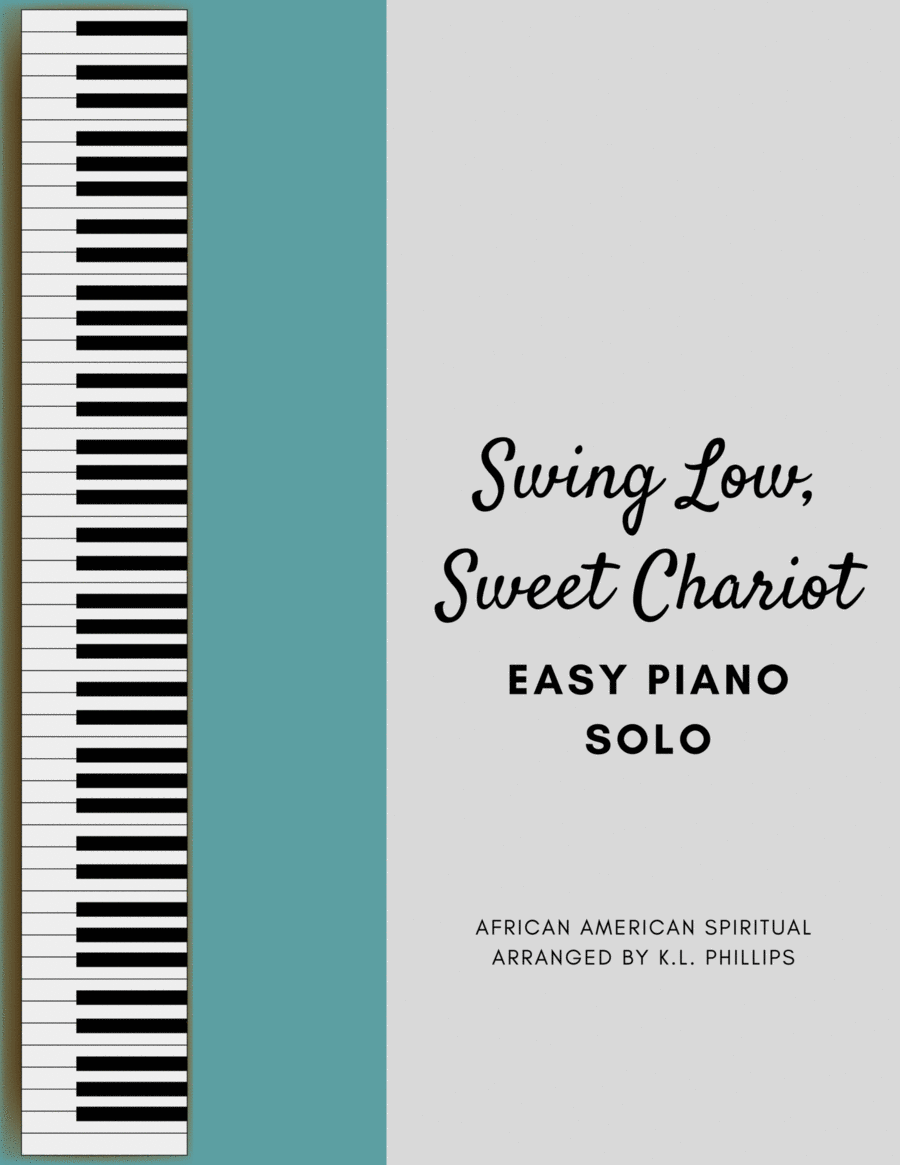 Swing Low, Sweet Chariot - Easy Piano Solo Easy Piano scores gallery preview page 1