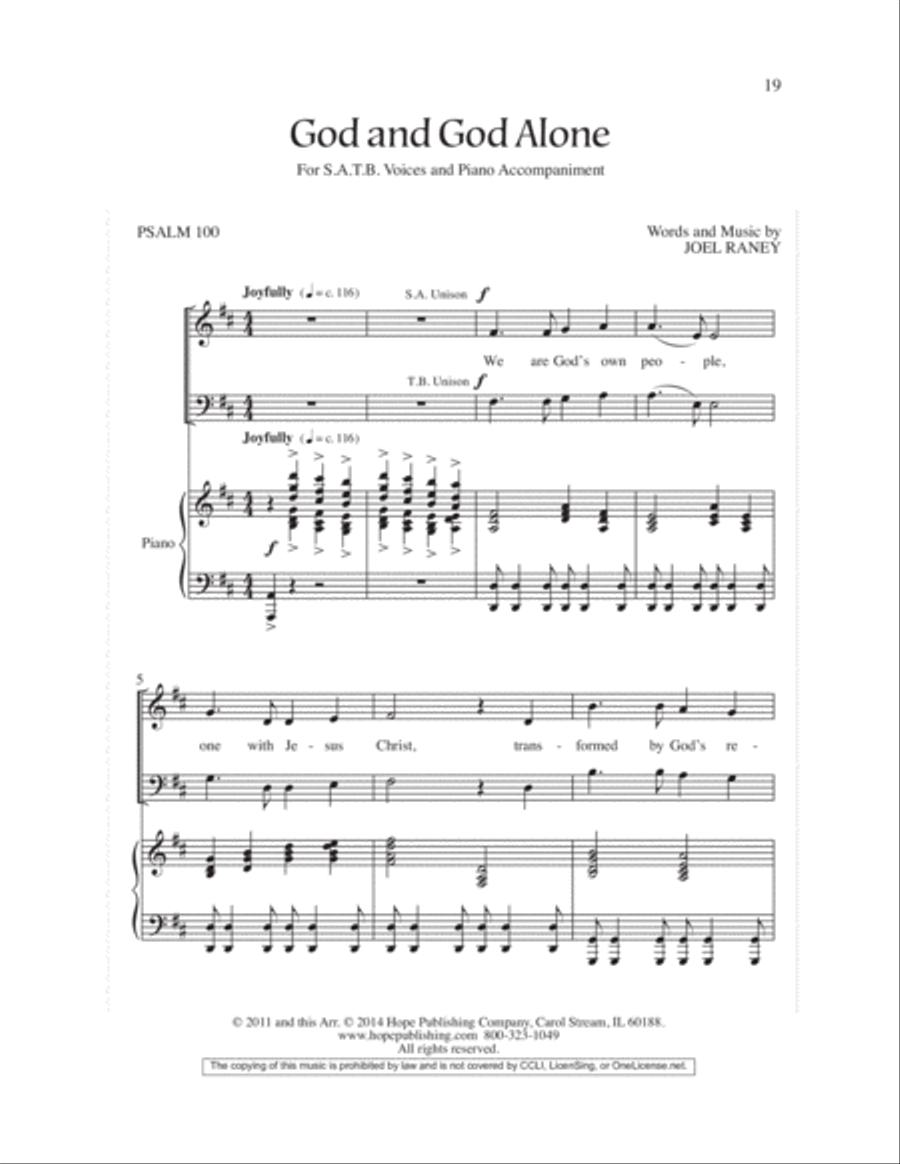 Worship Openers: Introits that Work!, Vol. 2 4-Part scores gallery preview page 21