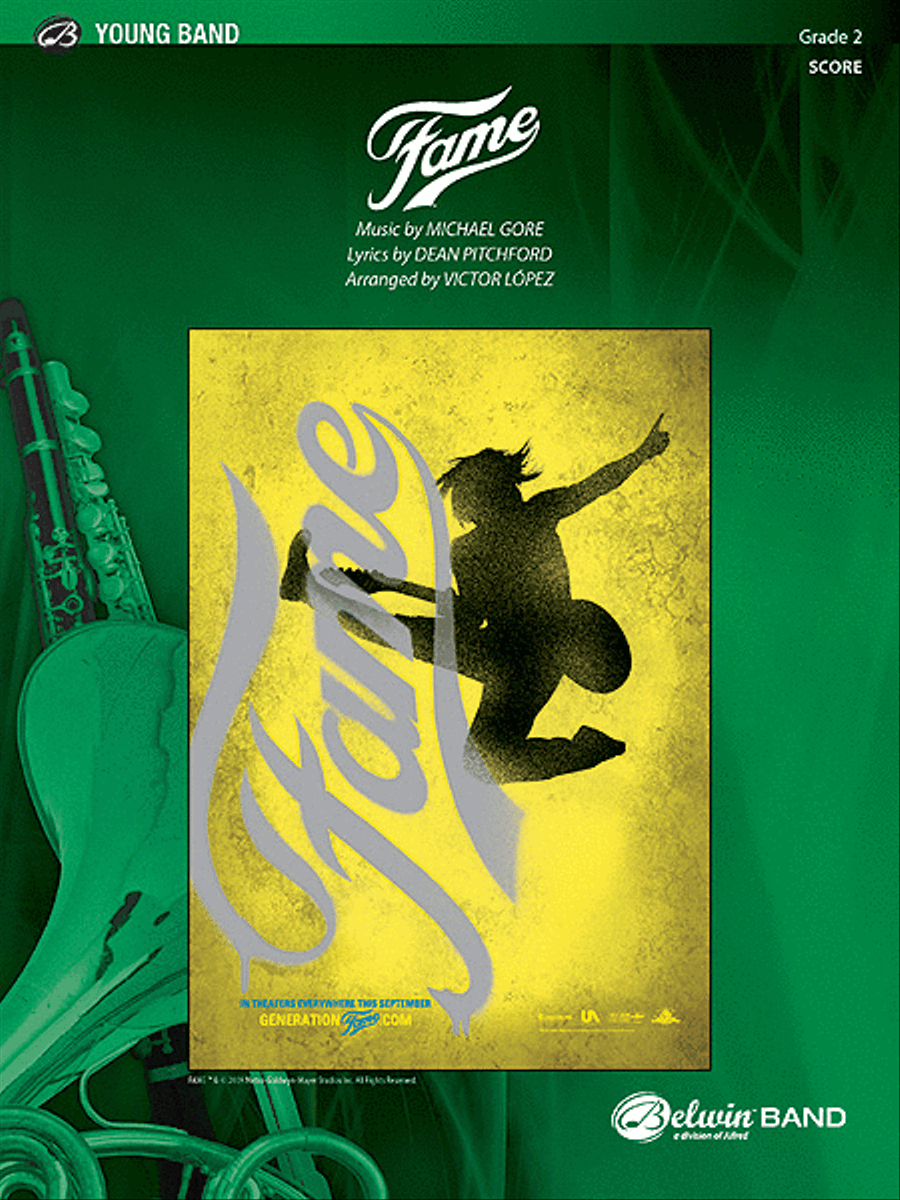 Fame (from the Motion Picture Fame) Concert Band scores gallery preview page 1