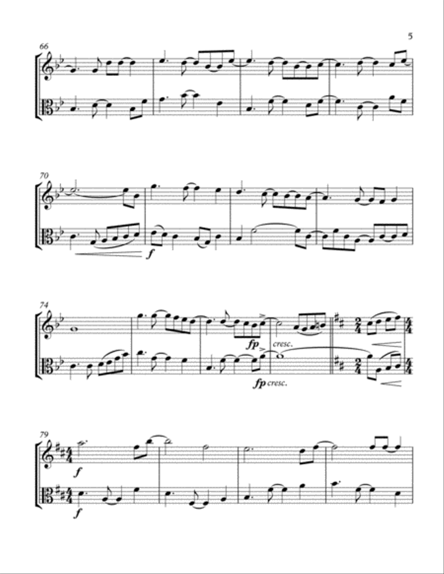 All Of Me String Duet scores gallery preview page 5