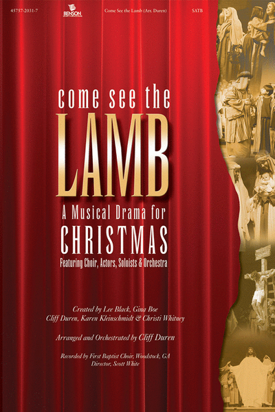 Come See The Lamb Orchestra Parts and Conductor's Score CD-ROM (Woodstock) image number null