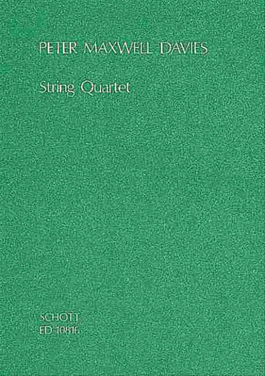 String Quartet Performance Score