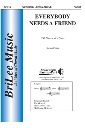 Book cover for Everybody Needs a Friend