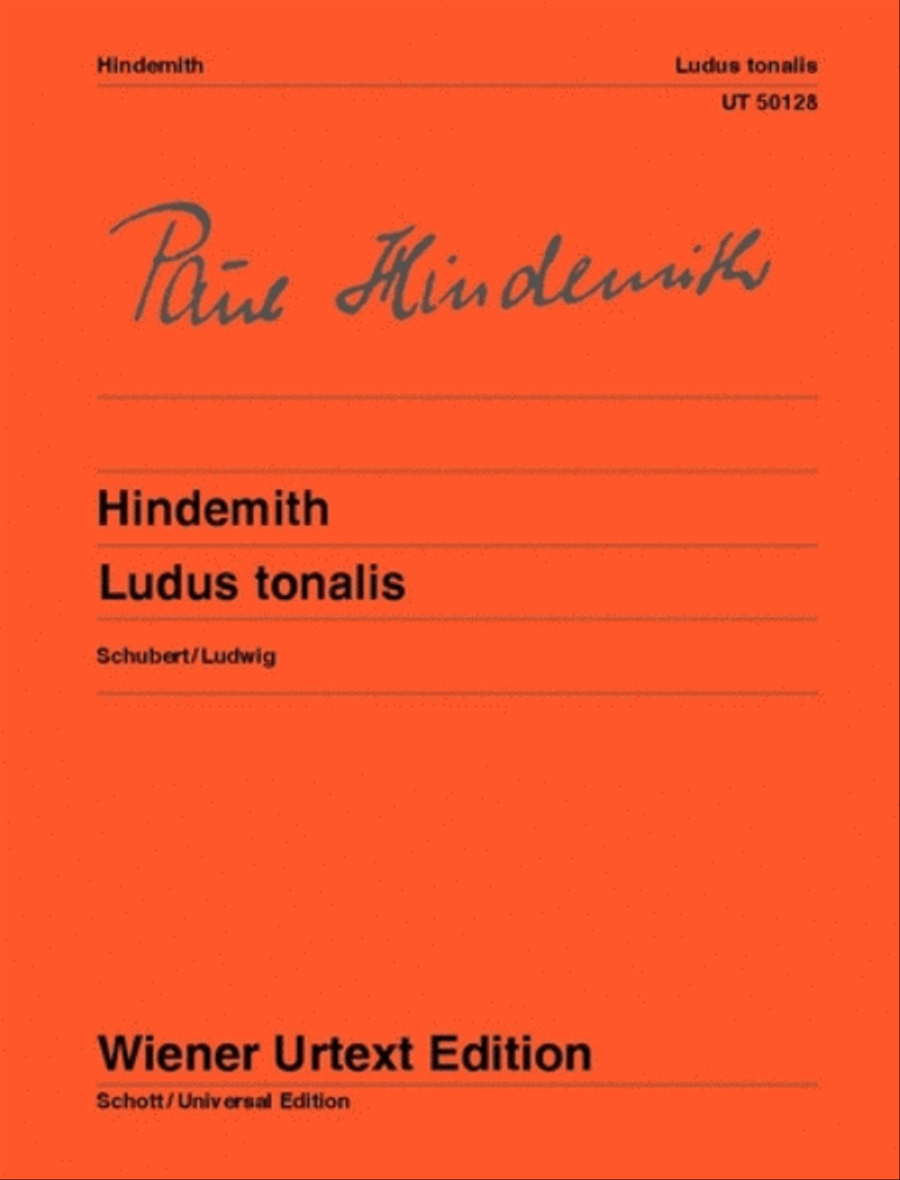 Ludus tonalis (1942), Urtext