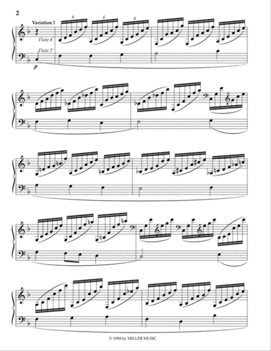 O Worship the King Organ scores gallery preview page 2