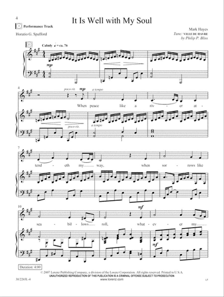 Songs of Comfort and Hope - Medium-low Voice Medium Voice scores gallery preview page 4