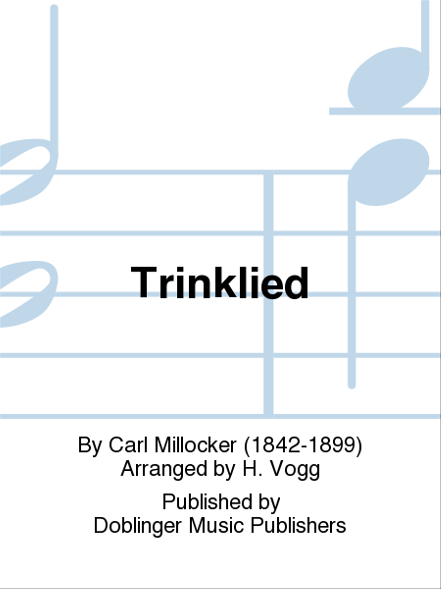 Trinklied Mixed Choir scores gallery preview page 1