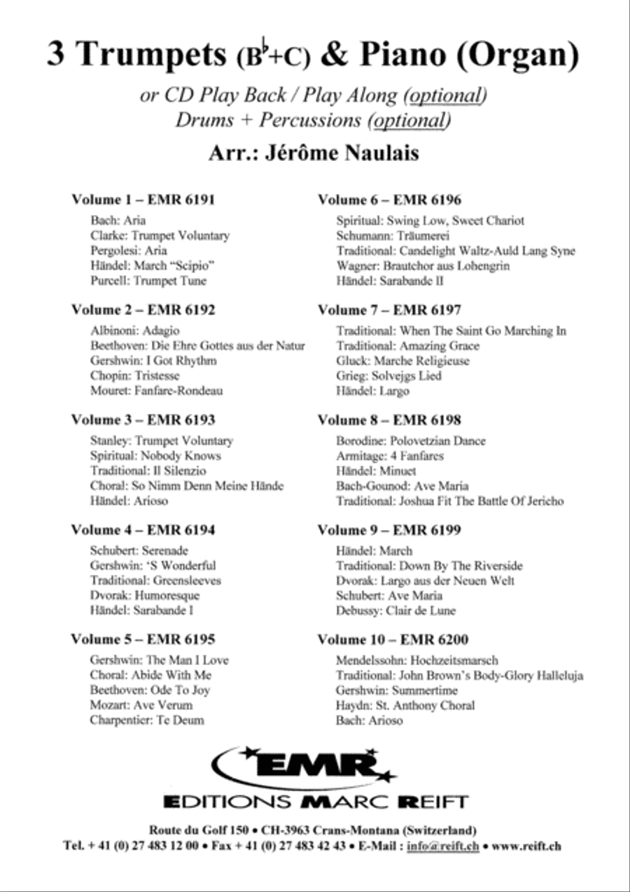 Album Volume 1 Trumpet Trio scores gallery preview page 8