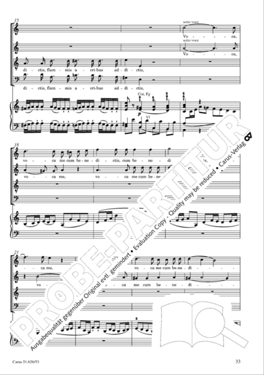 Requiem 4-Part scores gallery preview page 40