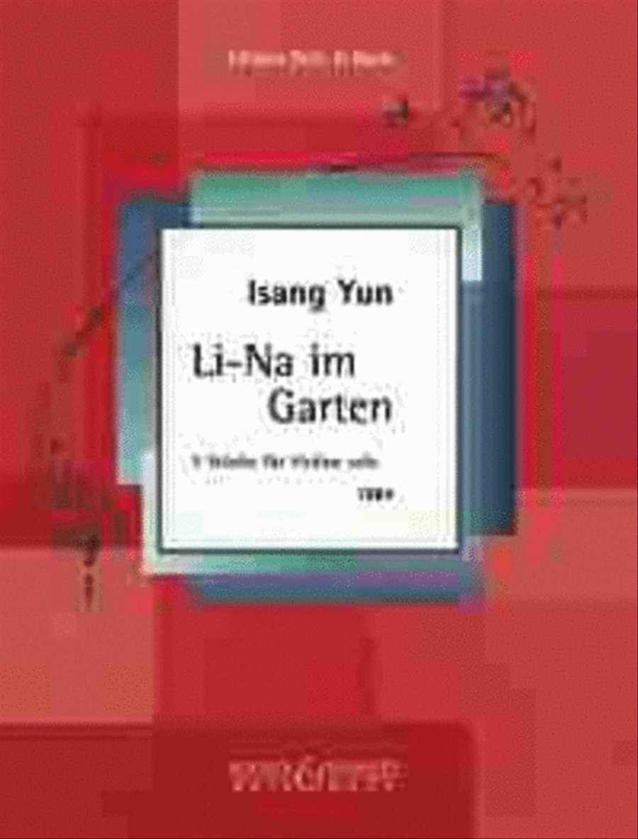 Li-Na In The Garden Li-Na In The Garden Violin Solo scores gallery preview page 1