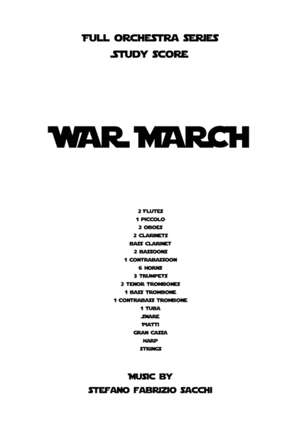 WAR MARCH - Study Score image number null